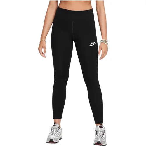 Logo Junior Leggings , Damen, Größe: XL - Nike - Modalova