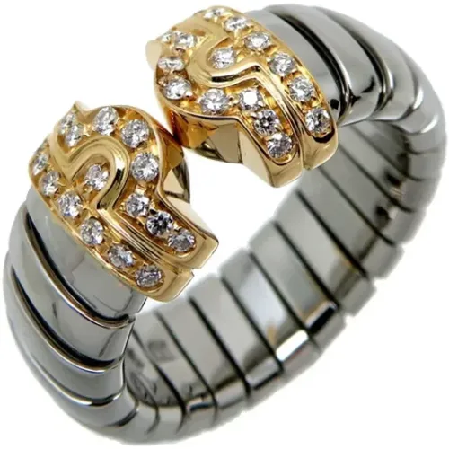 Pre-owned Yellow Gold rings , unisex, Sizes: ONE SIZE - Bvlgari Vintage - Modalova