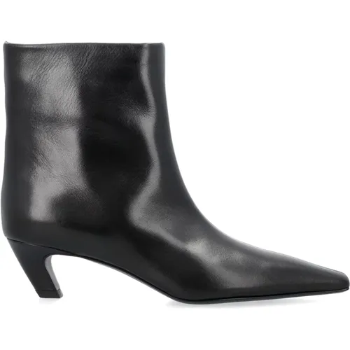 Leather Ankle Boot , female, Sizes: 6 UK - Khaite - Modalova