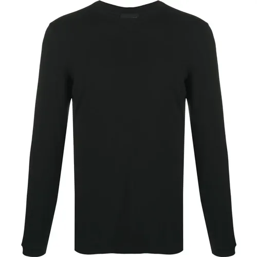 Schwarzes Baumwoll-Logo T-Shirt Polo , Herren, Größe: 4XL - Giorgio Armani - Modalova