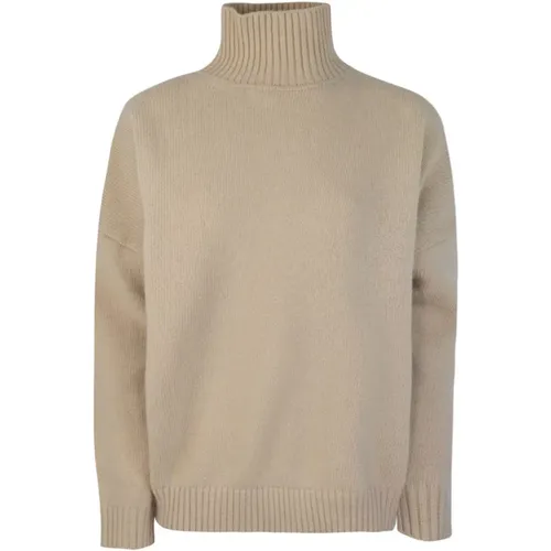 Reine Wolle Pullover , Damen, Größe: S - Max Mara - Modalova