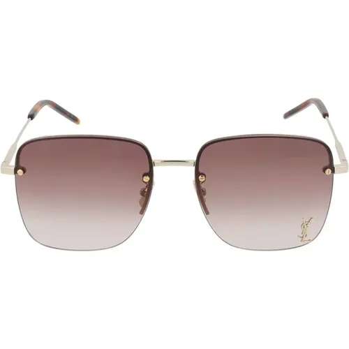 SL 312 M Sonnenbrille , Damen, Größe: 58 MM - Saint Laurent - Modalova