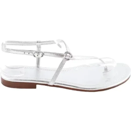 Pre-owned Sandals, female, , Size: 7 US Pre-owned Leather sandals - Ralph Lauren Pre-owned - Modalova