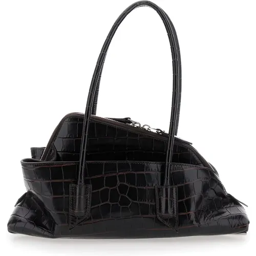 Handbags, female, , Size: ONE SIZE Top Handle Bag - The Attico - Modalova