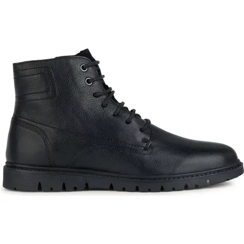 Ankle Boots for Men , male, Sizes: 11 UK, 9 UK, 8 UK, 12 UK, 10 UK, 7 UK - Geox - Modalova