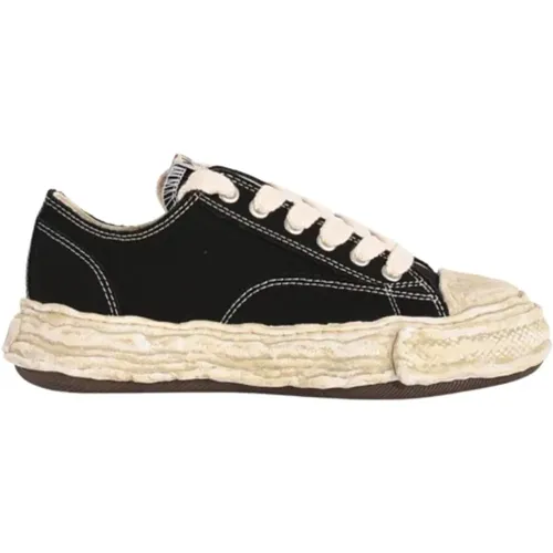 Sneakers, male, , Size: 10 US Peterson 23 Vintage Sole Canvas Sneakers - Mihara Yasuhiro - Modalova