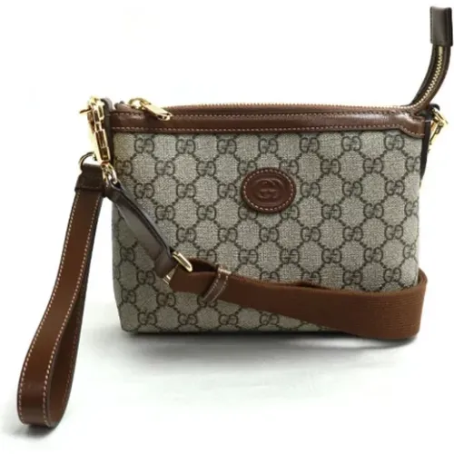 Pre-owned Cross Body Bags, female, , Size: ONE SIZE Pre-owned Leather gucci-bags - Gucci Vintage - Modalova