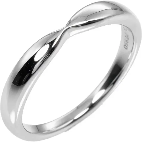 Pre-owned Jewellery, female, , Size: ONE SIZE Pre-owned Platinum rings - Tiffany & Co. Pre-owned - Modalova