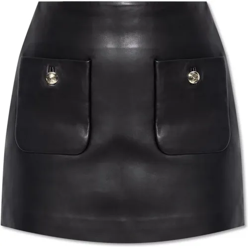 Leather skirt , female, Sizes: XS, L, M, S - Anine Bing - Modalova