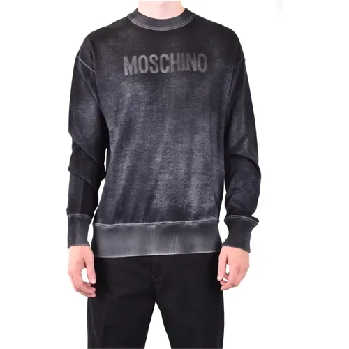 Sweatshirts, male, , Size: L Men's Knitwear Clothing Aw23 - Moschino - Modalova