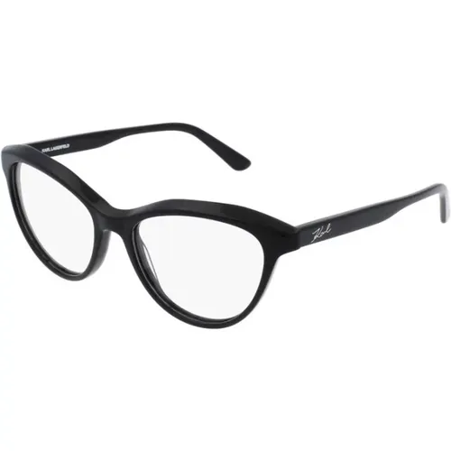 Schwarze Rahmen Sonnenbrille - Karl Lagerfeld - Modalova