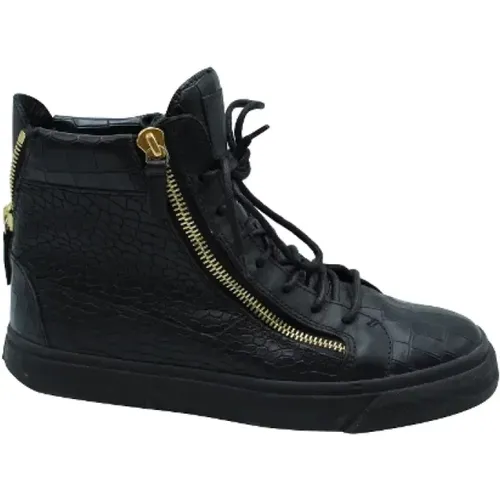 Pre-owned Leather sneakers , female, Sizes: 9 UK - Giuseppe Zanotti Pre-owned - Modalova