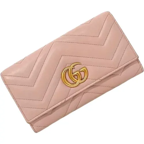 Pre-owned Wallets, female, , Size: ONE SIZE Pre-owned Leather wallets - Gucci Vintage - Modalova