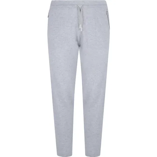 Sweatpants, male, , Size: L Luxurious Cashmere Trousers Light Ivory - Eleventy - Modalova