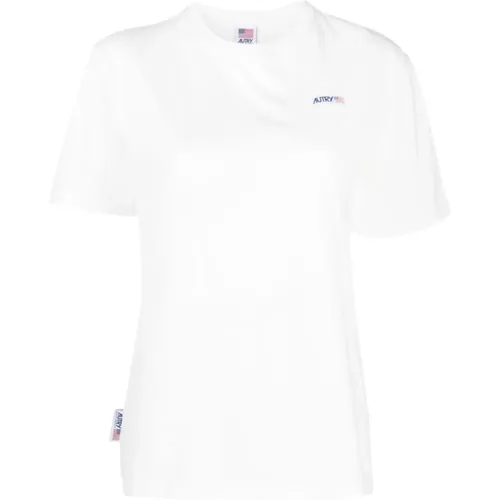 Klassisches T-Shirt 401W , Damen, Größe: S - Autry - Modalova
