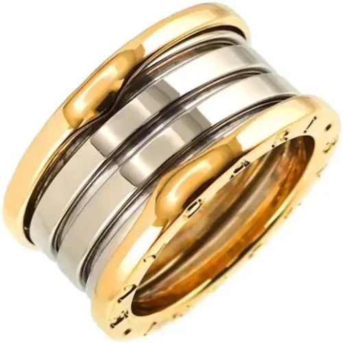 Pre-owned Jewellery, female, , Size: ONE SIZE Pre-owned White Gold rings - Bvlgari Vintage - Modalova