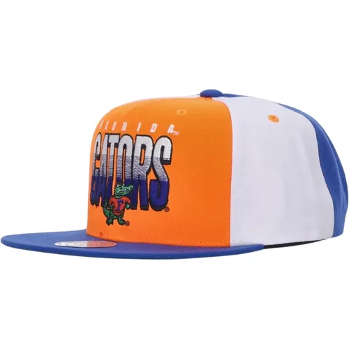 Caps, male, , Size: ONE SIZE Florida Gators Flat Brim Cap - Mitchell & Ness - Modalova