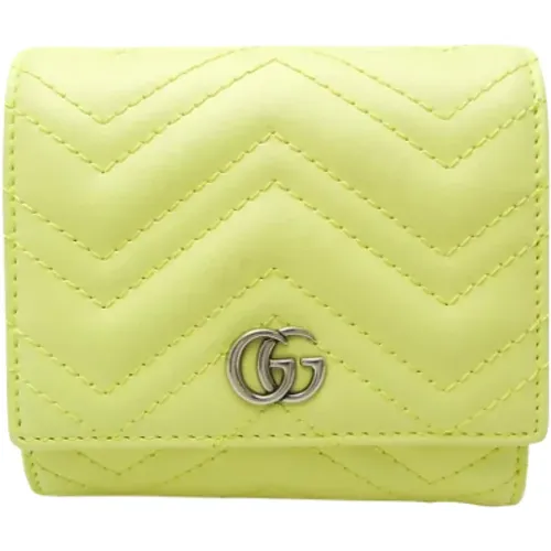 Pre-owned Wallets, female, , Size: ONE SIZE Pre-owned Leather wallets - Gucci Vintage - Modalova