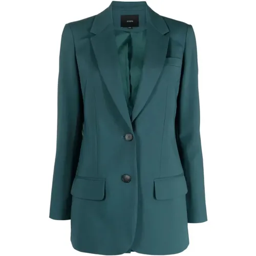 Grüne Woll-Casual-Blazer-Jacke - joseph - Modalova