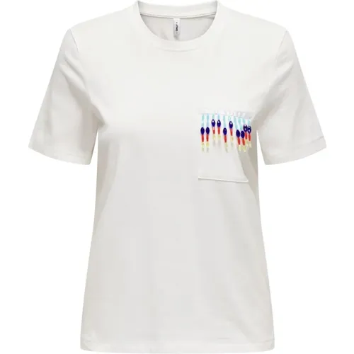 Stammesleben Taschen T-Shirt Only - Only - Modalova