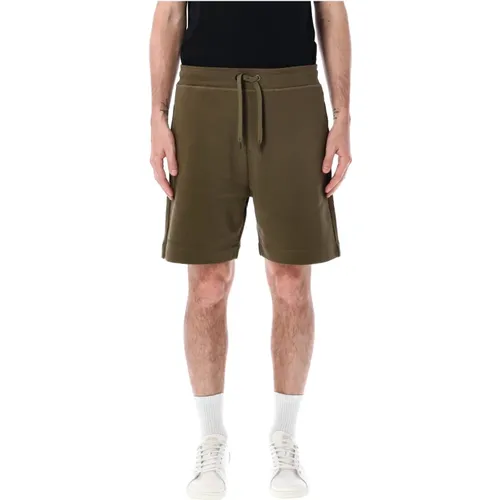 Militärgrüne Sweatshirt-Bermuda-Shorts , Herren, Größe: L - Canada Goose - Modalova
