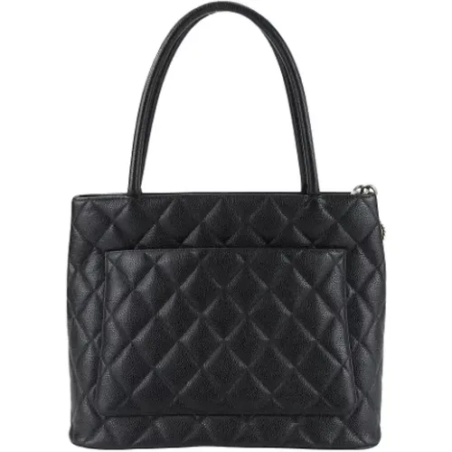 Pre-owned Tote Bags, female, , Size: ONE SIZE Pre-owned Leather totes - Chanel Vintage - Modalova