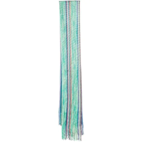 Pre-owned Scarves, female, , Size: ONE SIZE Pre-owned Fabric scarves - Missoni Pre-owned - Modalova