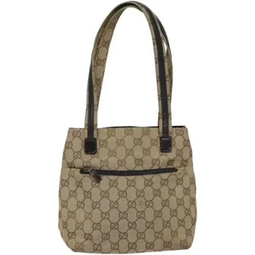 Pre-owned Canvas gucci-bags , female, Sizes: ONE SIZE - Gucci Vintage - Modalova