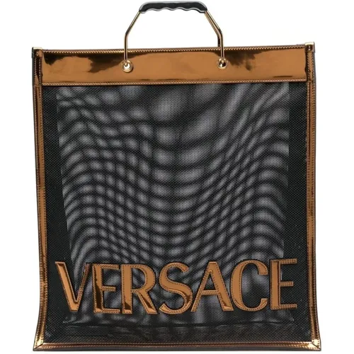 Schwarze Taschen Versace - Versace - Modalova