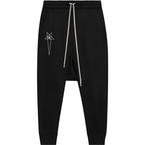 Sweatpants, male, , Size: M Jogging Trousers Champion X - Rick Owens - Modalova