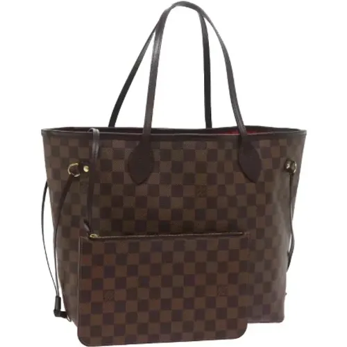 Pre-owned Tote Bags, female, , Size: ONE SIZE Pre-owned Coated canvas shoulder-bags - Louis Vuitton Vintage - Modalova