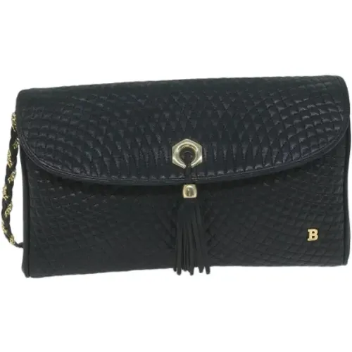 Pre-owned Cross Body Bags, female, , Size: ONE SIZE Pre-owned Leather shoulder-bags - Bally Pre-owned - Modalova