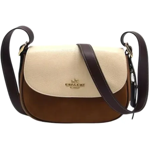 Pre-owned Cross Body Bags, female, , Size: ONE SIZE Pre-owned Leather shoulder-bags - Coach Pre-owned - Modalova