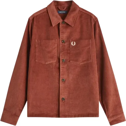 Light Jackets, male, , Size: M Light Jacket - Fred Perry - Modalova