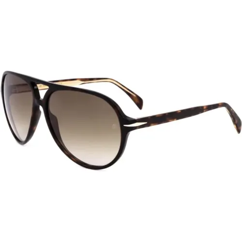 Stylish Sunglasses for Men , unisex, Sizes: ONE SIZE - Eyewear by David Beckham - Modalova