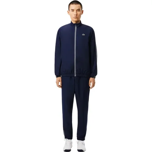 Training Sets, male, , Size: L Dark Men's Tracksuit Diamond Taft - Lacoste - Modalova