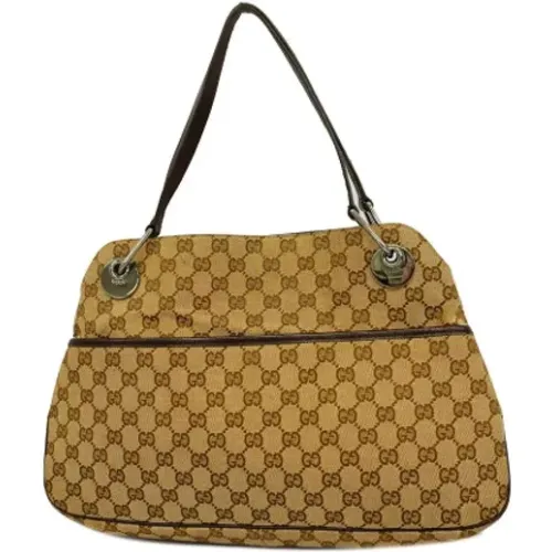 Pre-owned Canvas gucci-bags , female, Sizes: ONE SIZE - Gucci Vintage - Modalova