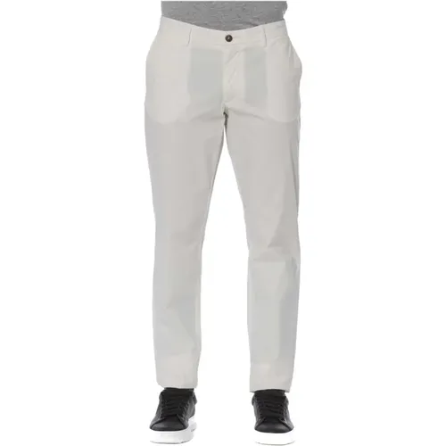 Chinos, male, , Size: L Jeans - Clothing - Pants - Button and Zip Closure - Trussardi - Modalova