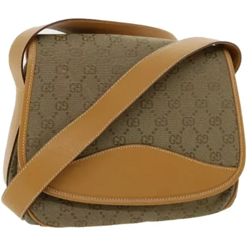 Pre-owned Canvas gucci-bags , female, Sizes: ONE SIZE - Gucci Vintage - Modalova