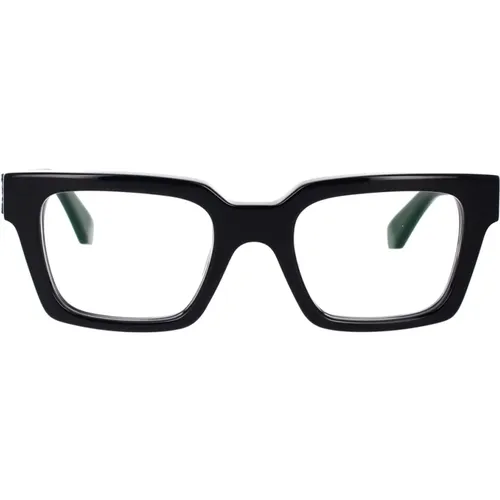 Unisex Off-White Clip On Glasses , unisex, Sizes: 50 MM - Off White - Modalova