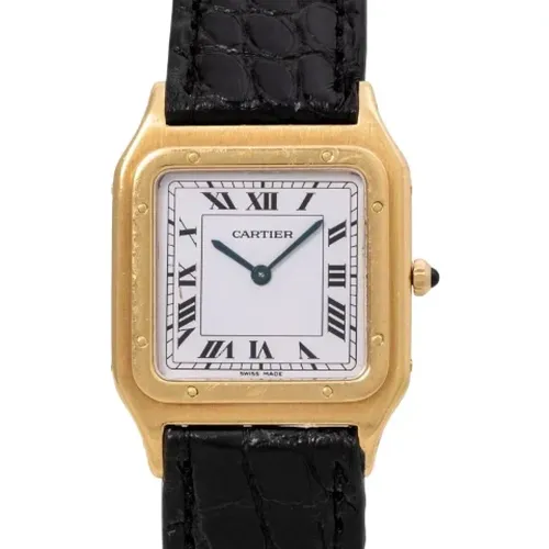 Pre-owned Watches, male, , Size: ONE SIZE Pre-owned Yellow Gold watches - Cartier Vintage - Modalova