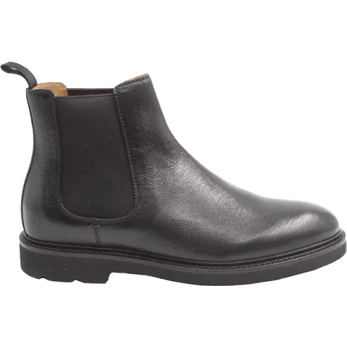 Chelsea Boots, male, , Size: 10 1/2 US Leather Chelsea Boots - Henderson - Modalova