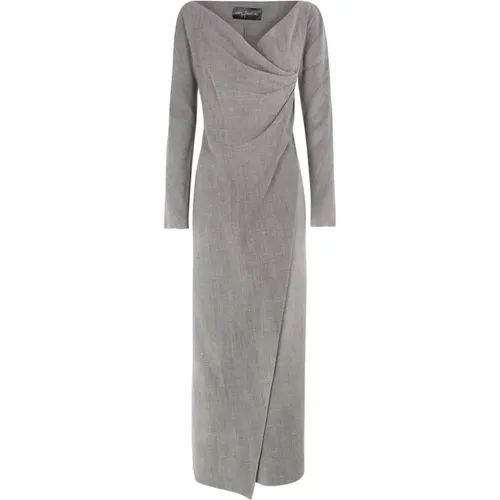 Felicita, midi dress in virgin wool , female, Sizes: S, 2XL, L, XL, M - Cortana - Modalova