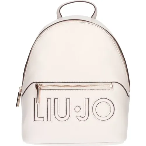 Eleganter Bucket Bag & Rucksack Bianco , Damen, Größe: ONE Size - Liu Jo - Modalova