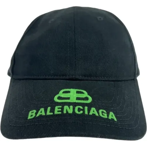 Pre-owned Accessories, female, , Size: ONE SIZE Pre-owned Canvas hats - Balenciaga Vintage - Modalova