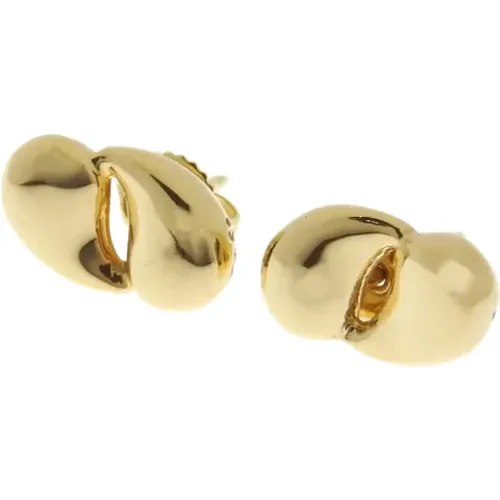 Pre-owned Jewellery, female, , Size: ONE SIZE Pre-owned Gold earrings - Tiffany & Co. Pre-owned - Modalova