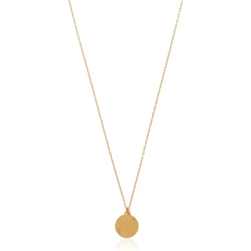 Necklaces, female, , Size: ONE SIZE Necklace with an `A` pendant - Kate Spade - Modalova