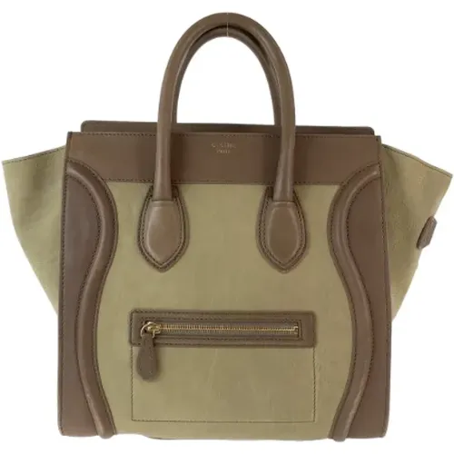 Pre-owned Tote Bags, female, , Size: ONE SIZE Pre-owned Leather totes - Celine Vintage - Modalova