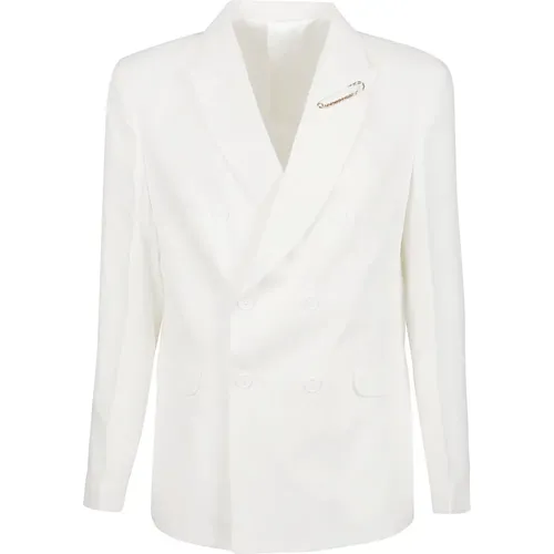 Blazers, male, , Size: XL Double Breast Blazer - Family First - Modalova