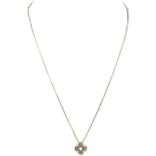 Pre-owned Rose Gold necklaces , female, Sizes: ONE SIZE - Van Cleef & Arpels Pre-owned - Modalova